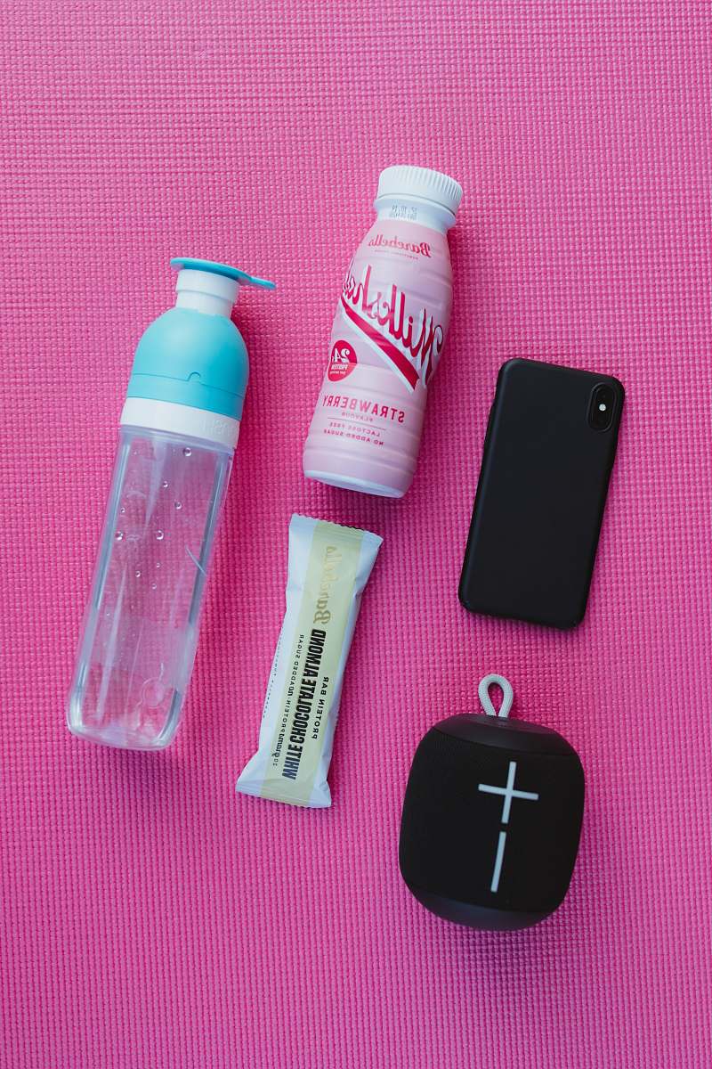 mobile phone clear plastic bottle electronics